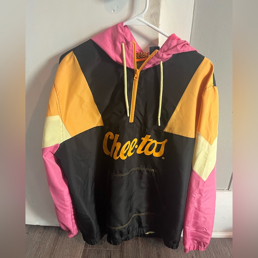 Cheetos pullover windbreaker